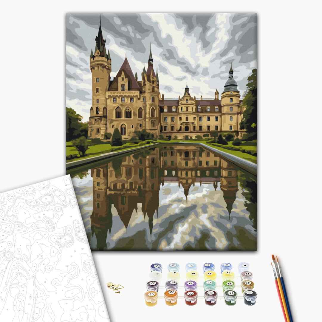 Painting by numbers Moscheny Castle (BS54542)