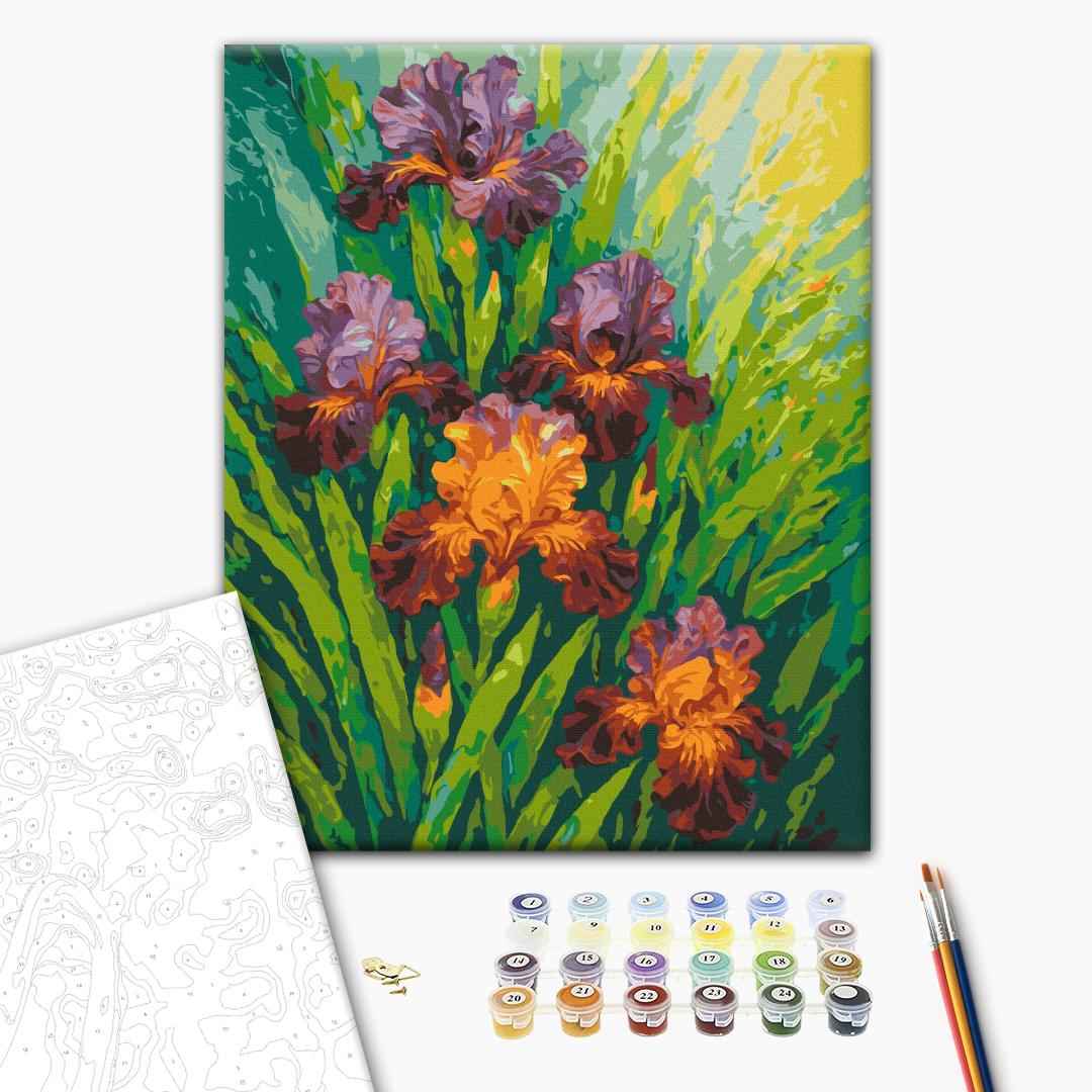 Painting by numbers The magic of flowers © Oleg Loburak (BS54527)