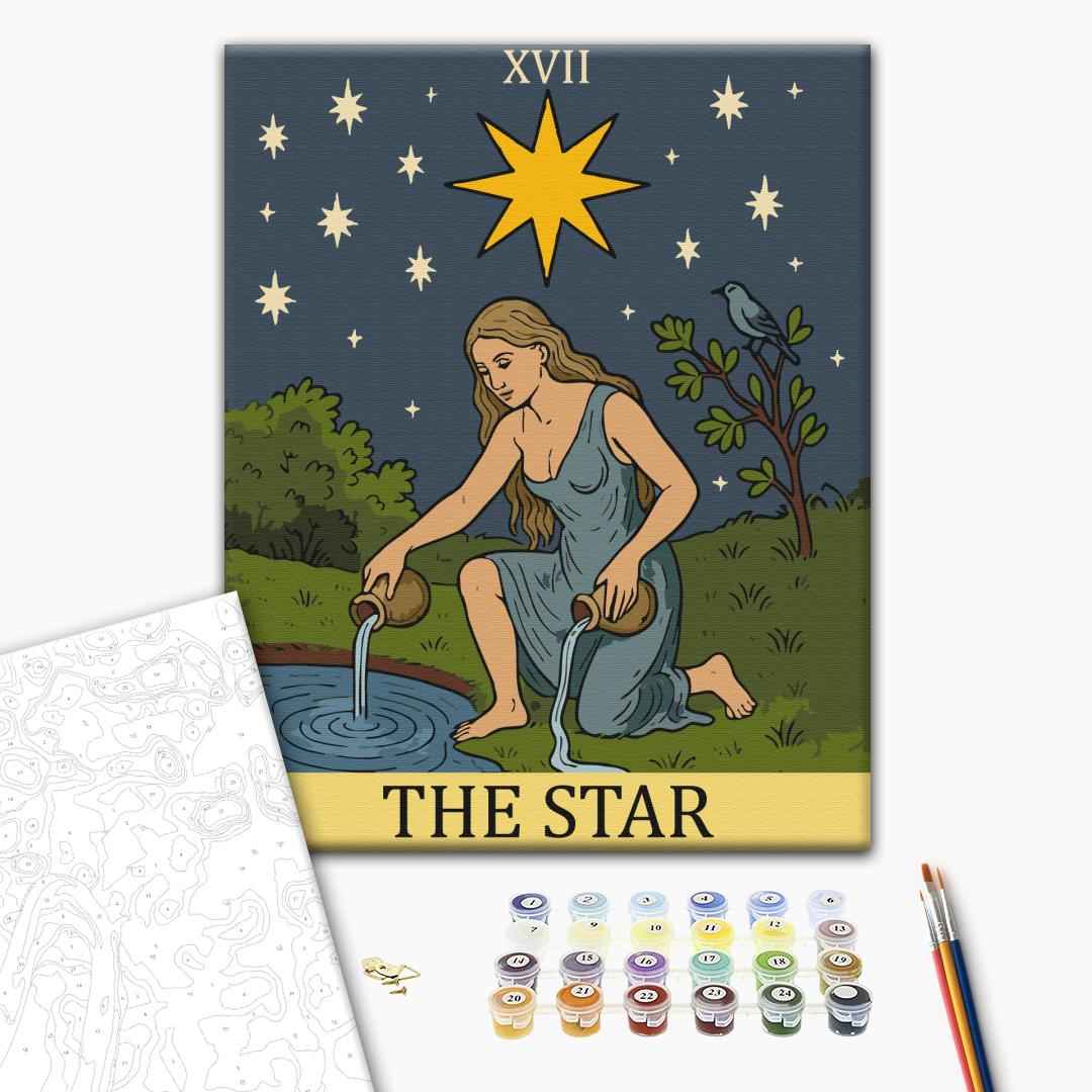 Painting by numbers Star (BS54547)