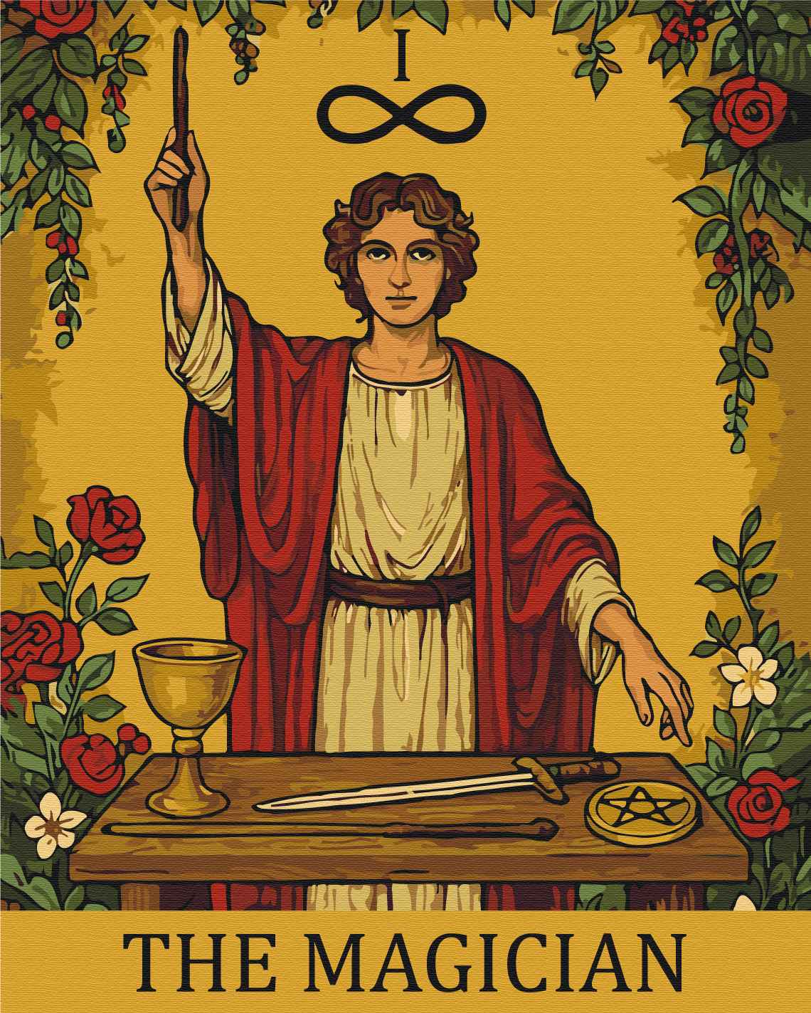 Painting by numbers Magician (BS54551)