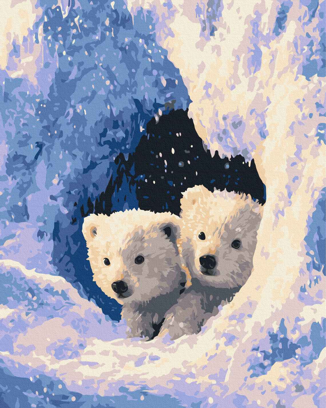 Painting by numbers Polar bears (BS54506)