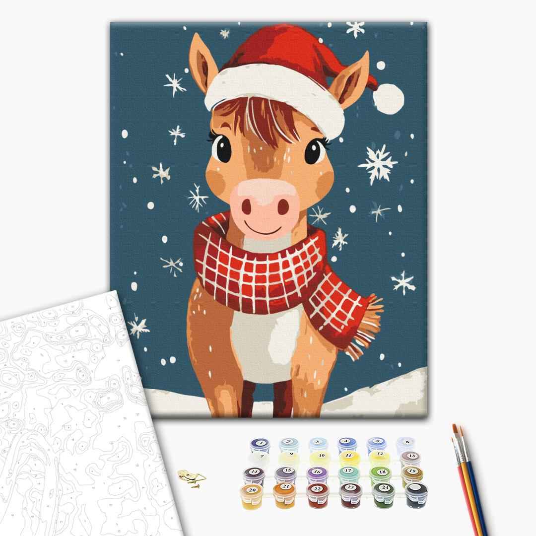 Painting by numbers Festive foal (KBS0200)