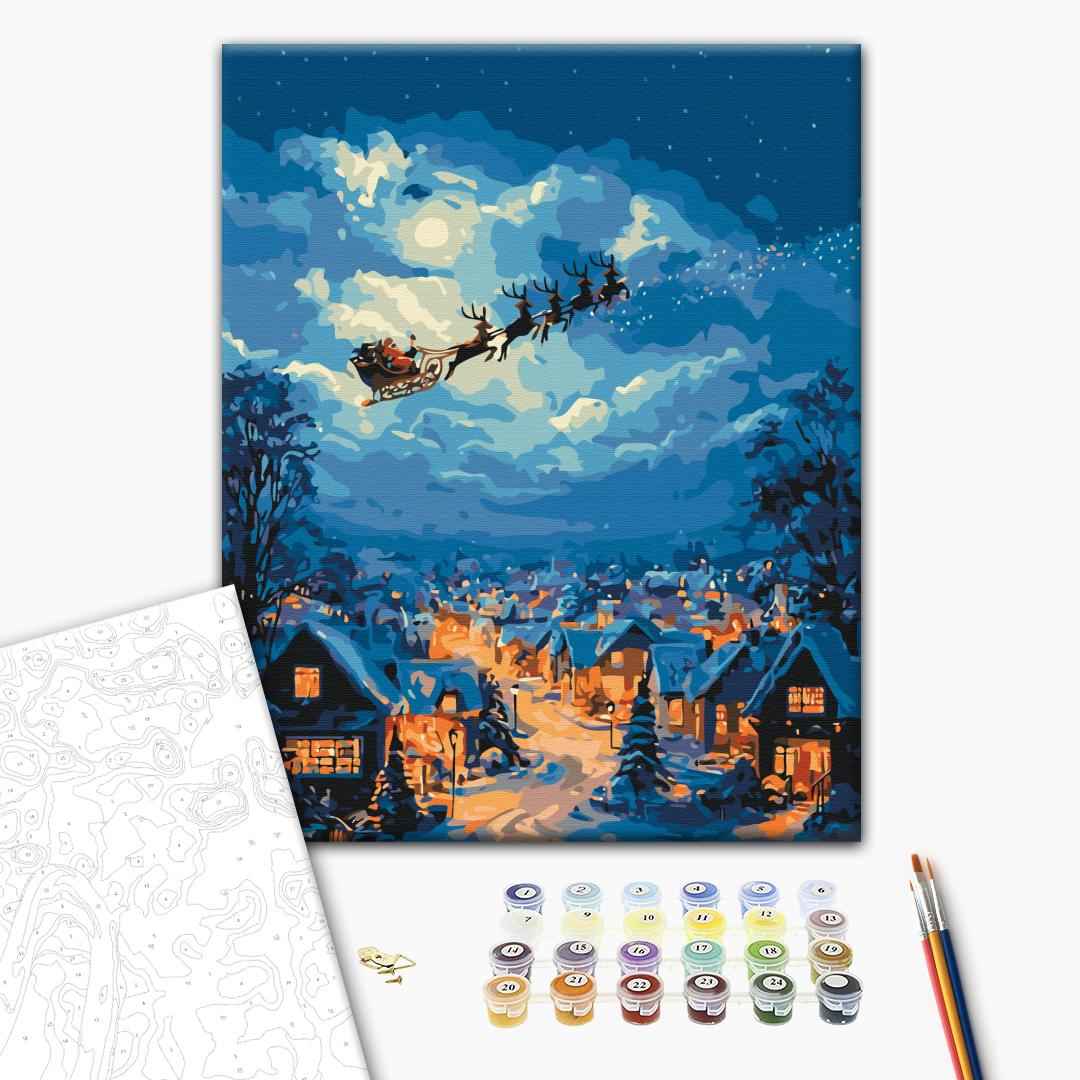 Painting by numbers The holiday is approaching. (BS54521)