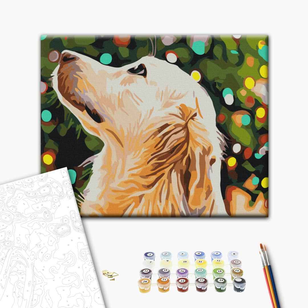 Painting by numbers Waiting for a miracle (RBS52253)