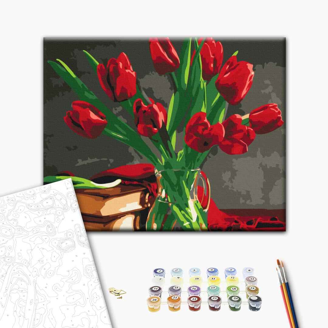 Painting by numbers Bouquet of tulips (RBS8115)
