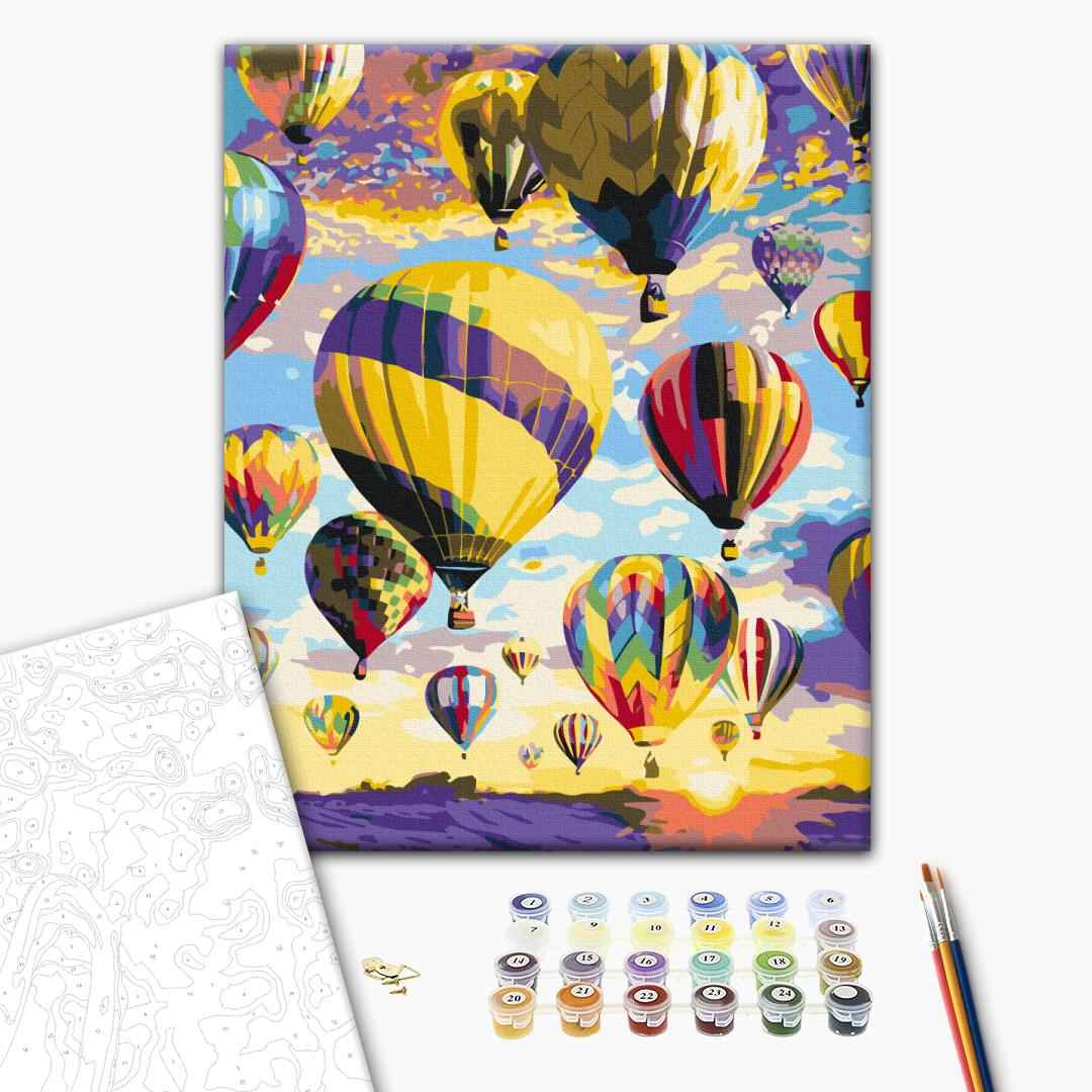 Painting by numbers Dreams in the sky (RBS28734)