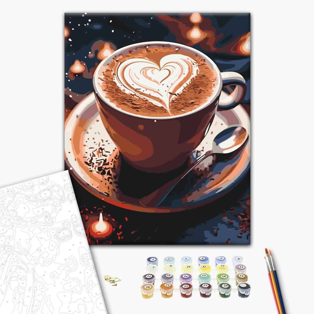 Painting by numbers The scent of love (RBS53896)