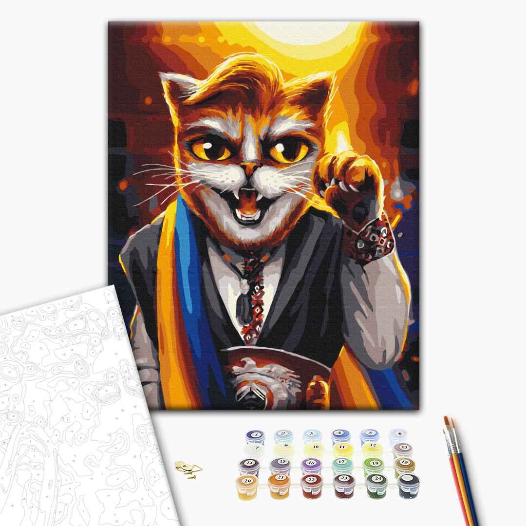 Painting by numbers Invincible champion© Marianna Pashchuk (BS54215)