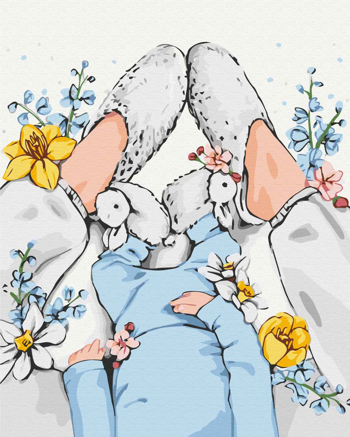 Painting by numbers What happiness smells like ©Alla Berezovska (BS54345)