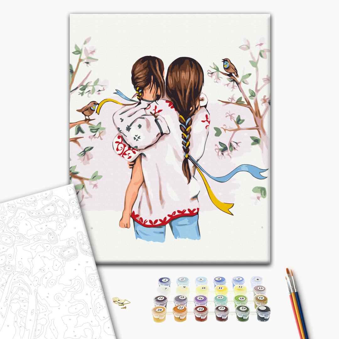 Painting by numbers Together with my mom ©Alla Berezovska (BS54346)