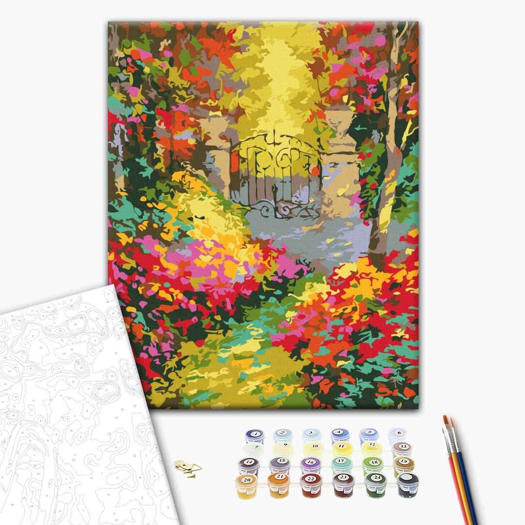 Painting by numbers Autumn garden (RBS9972)