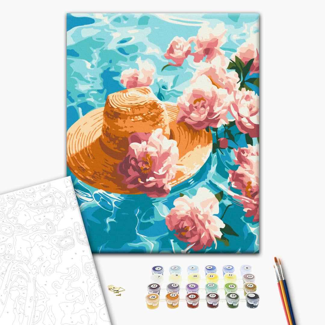 Painting by numbers Water peonies (RBS54087)