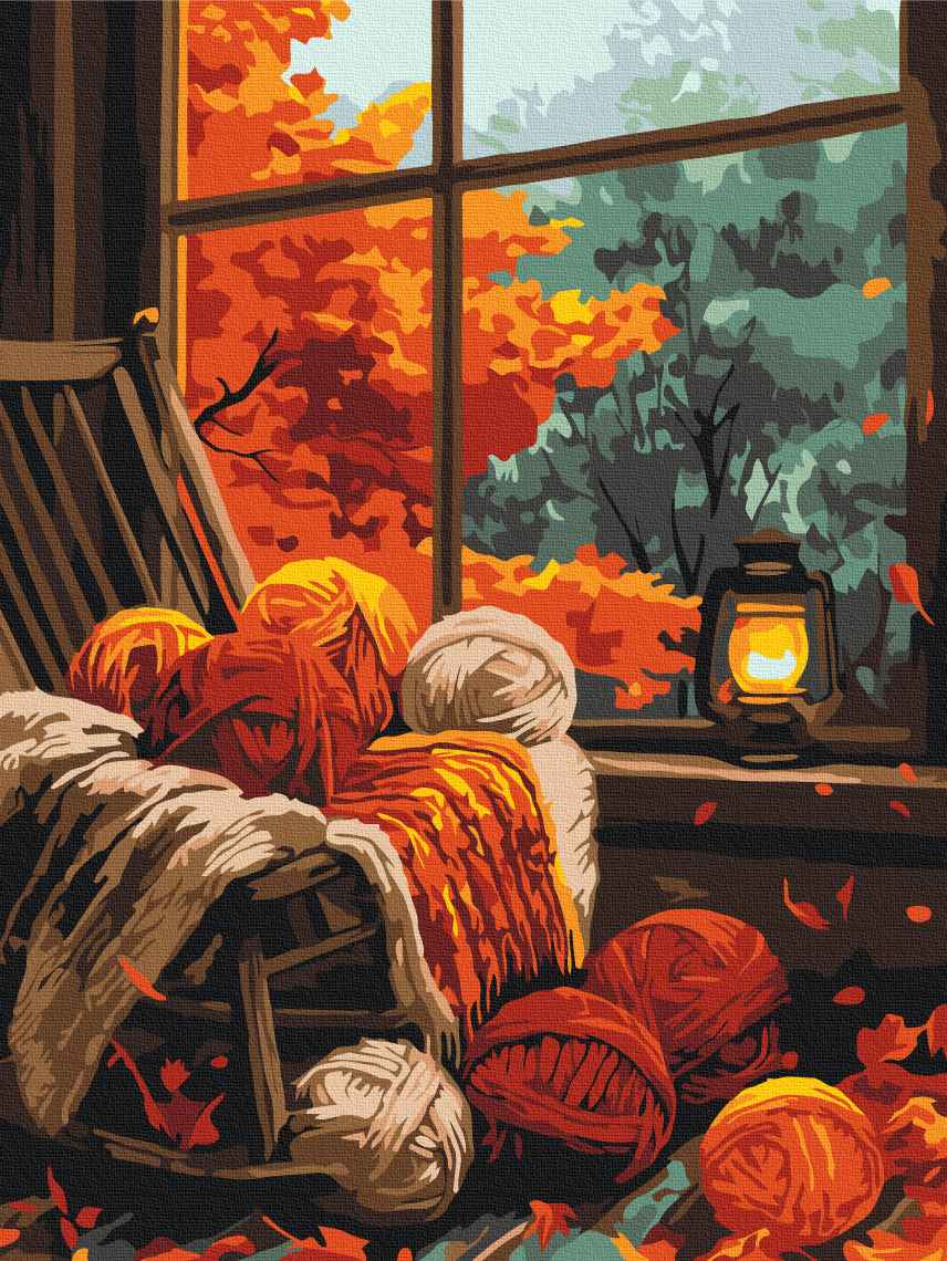 Painting by numbers Autumn comfort (RBS54174)