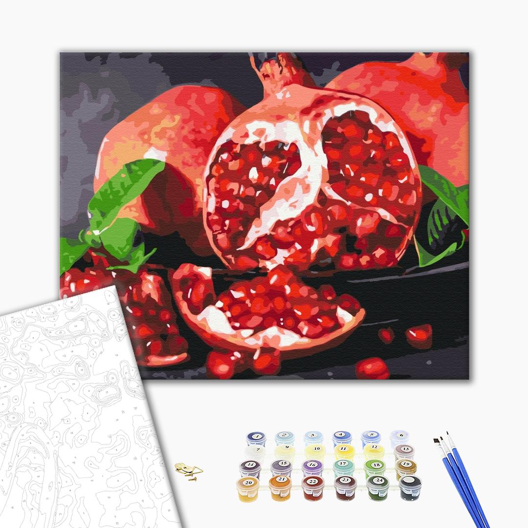 Painting by numbers Tasty pomegranate (BS32215)