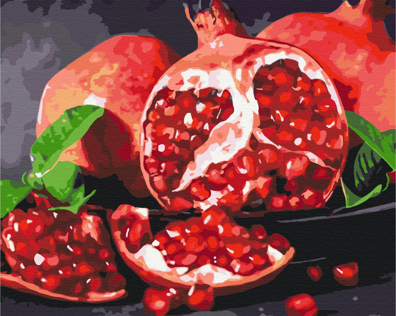 Painting by numbers Tasty pomegranate (BS32215)