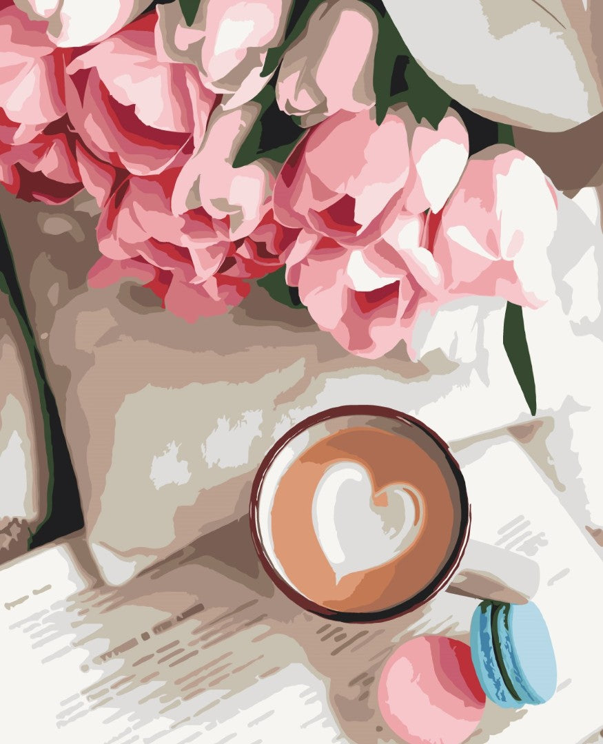 Painting by numbers Cocoa for a loved (BS51325)