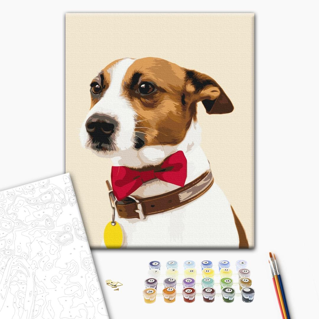 Painting by numbers Doggy champion (BS51330)