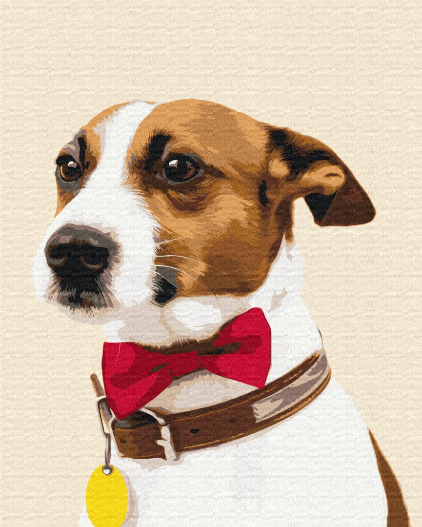 Painting by numbers Doggy champion (BS51330)