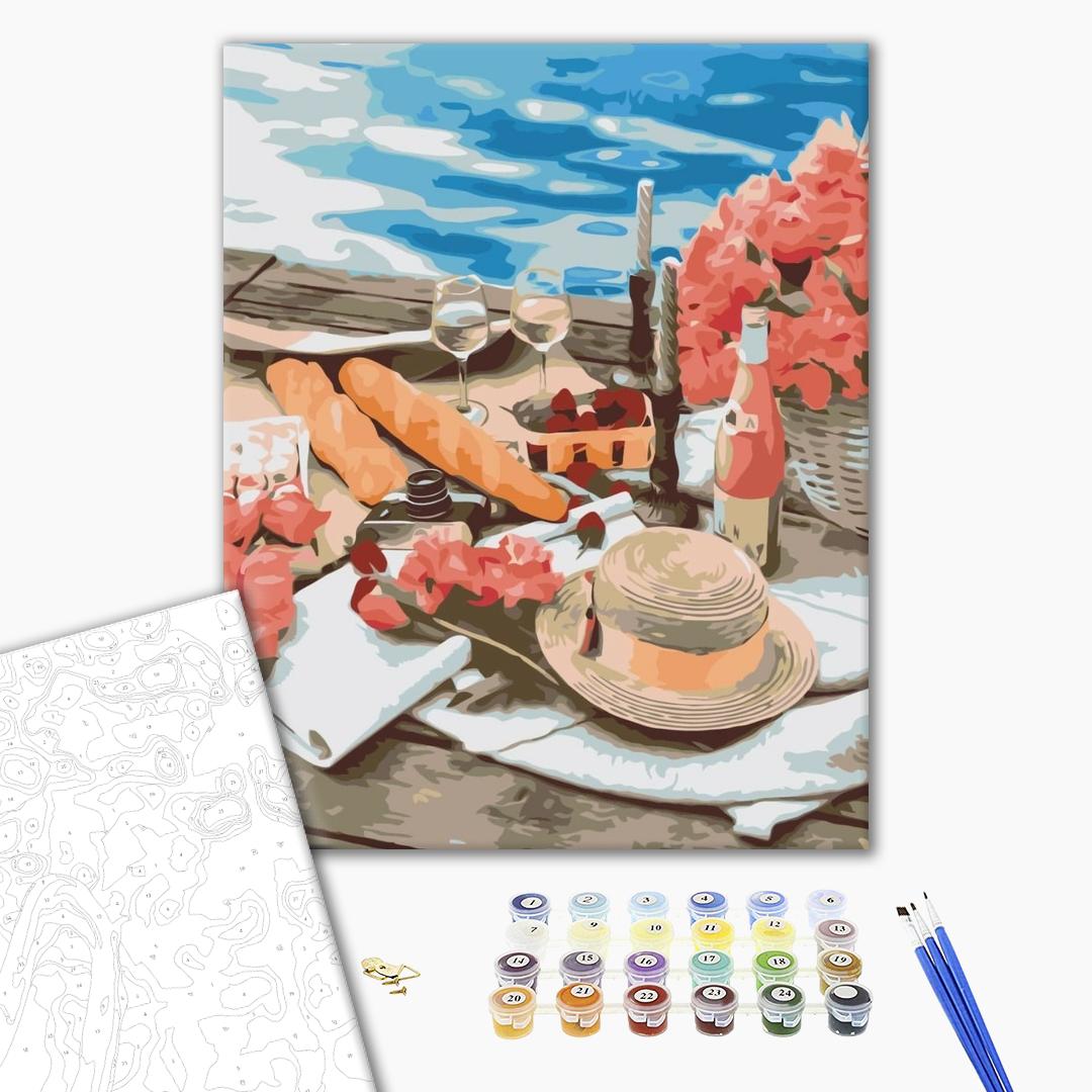 Painting by numbers Picnic by the sea (BS51331)
