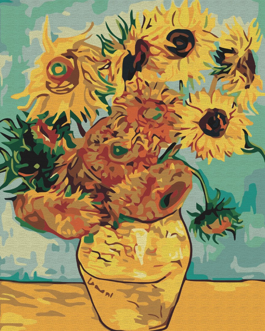 Painting by numbers Sunflowers. Van Gogh (BS51337)