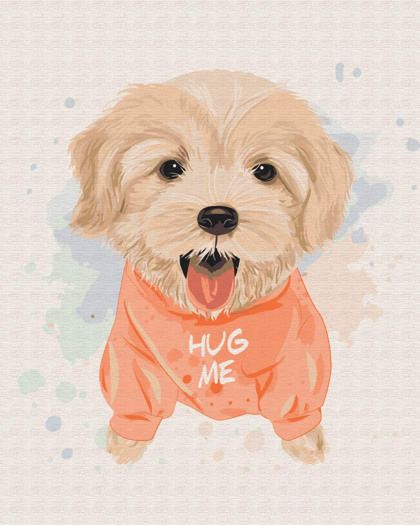 Painting by numbers Doggy buddy (BS51351)