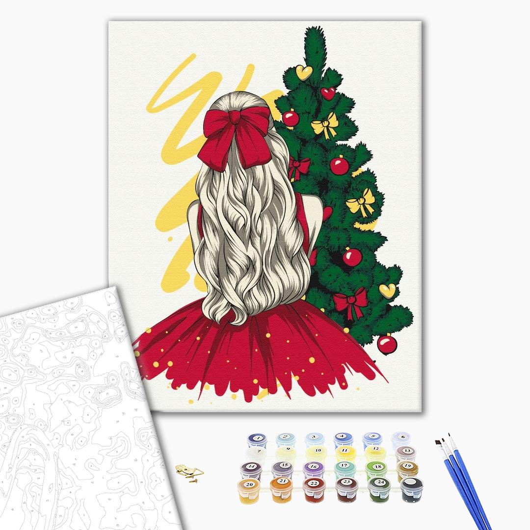 Painting by numbers New Year's beauty (BS51354)