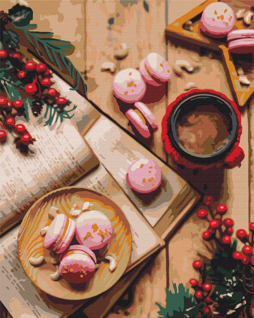 Painting by numbers Dessert for Christmas (BS51362)