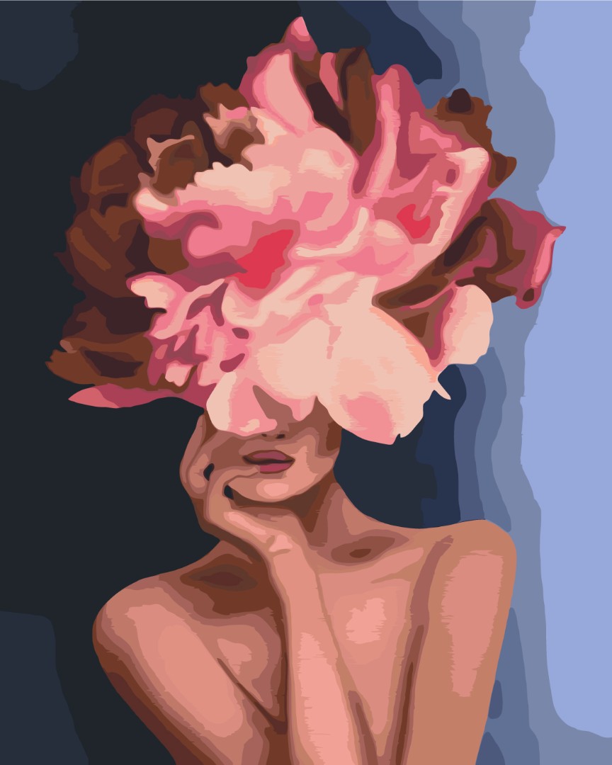 Painting by numbers Graceful flower (BS34806)