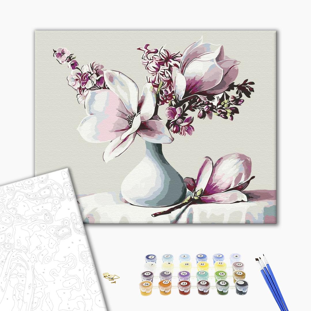 Painting by numbers Bouquet of maqnolias (BS303)