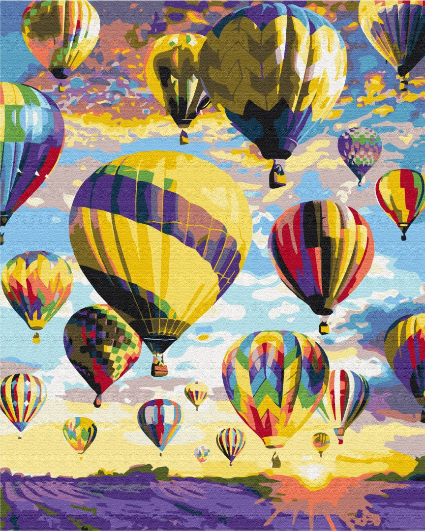 Painting by numbers Dreams in the sky (BS28734)