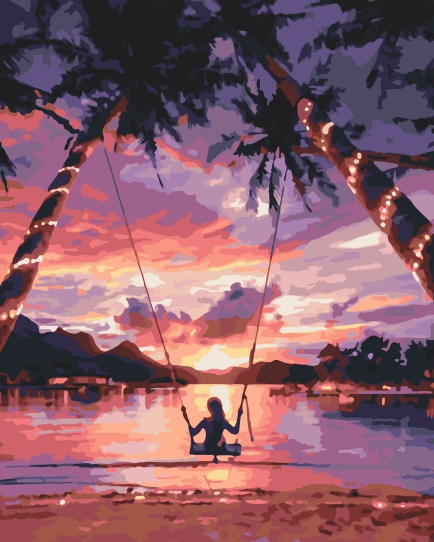 Painting by numbers Heavenly pleasure (BS29710)