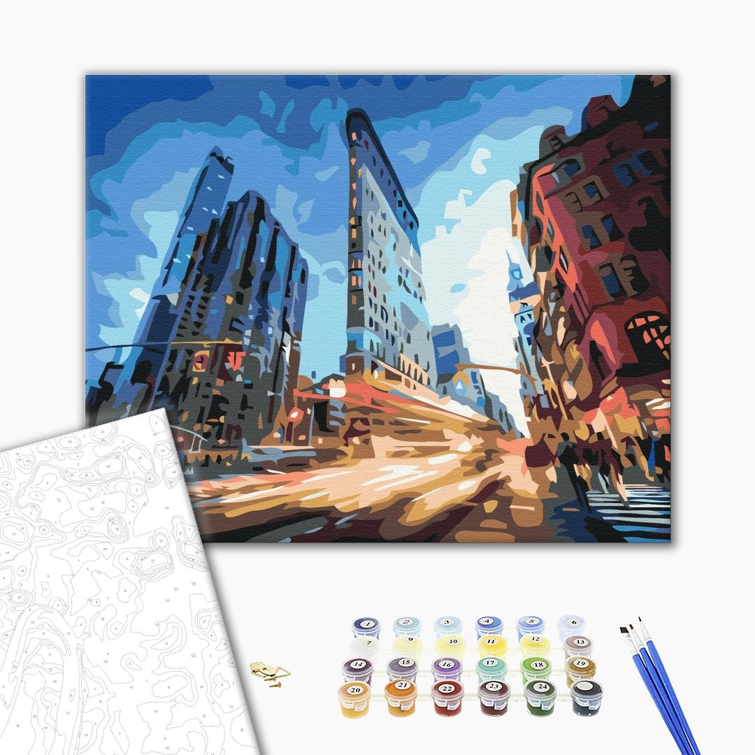 Painting by numbers City life (BS25312)