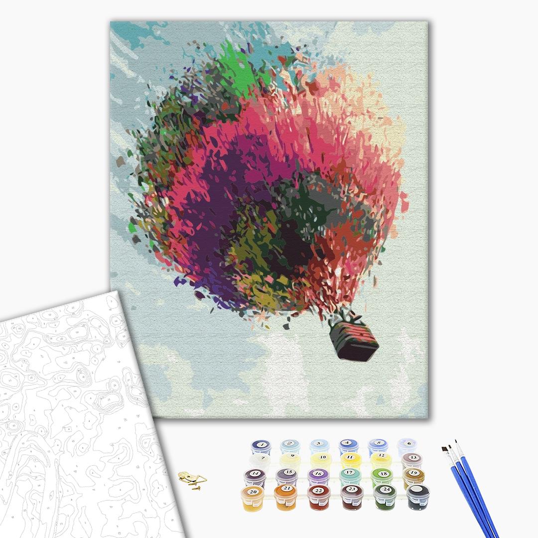 Painting by numbers Hot air balloon (BS3355)