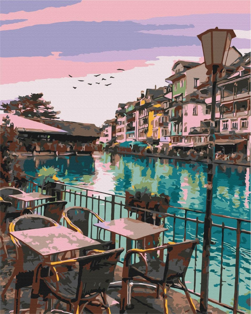 Painting by numbers Evening in Antalya (BS32321)