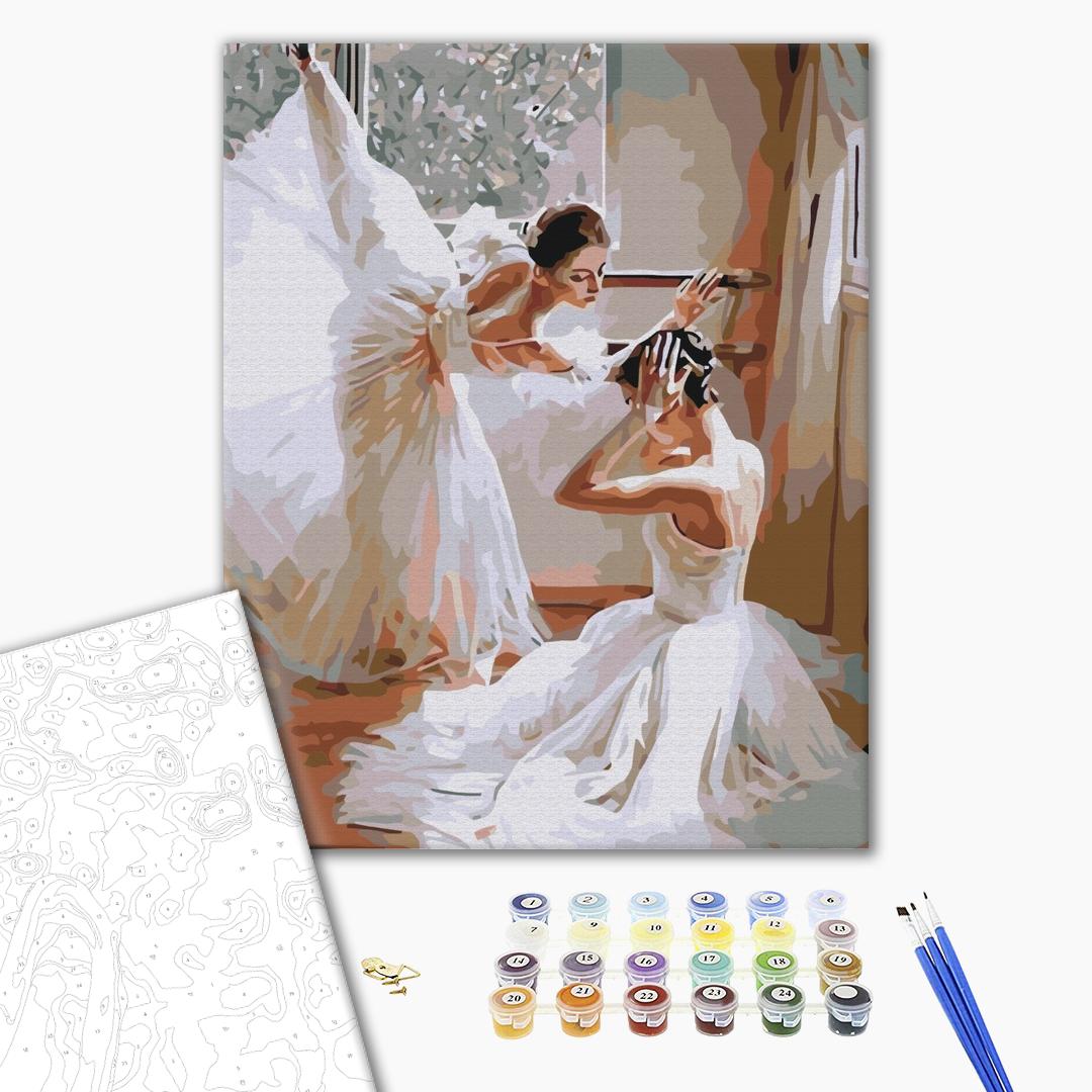 Painting by numbers Air ballerinas (BS399)