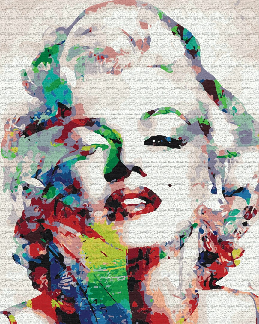 Painting by numbers Colorful Merlin Monroe (BS9723)