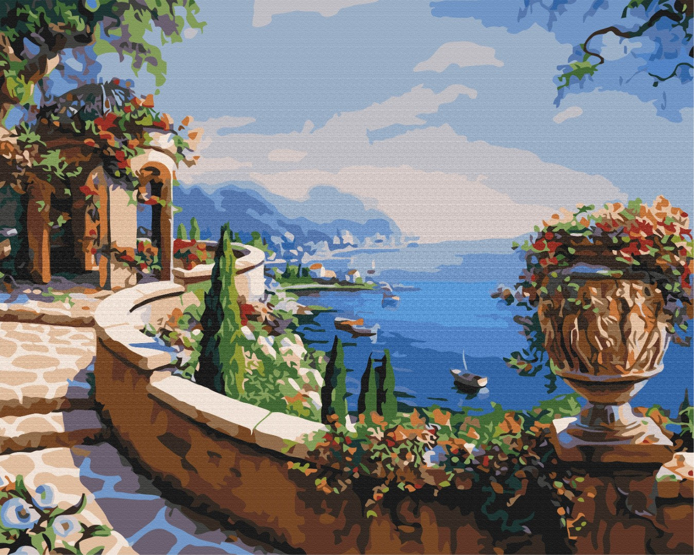 Painting by numbers Bay view (BS7615)