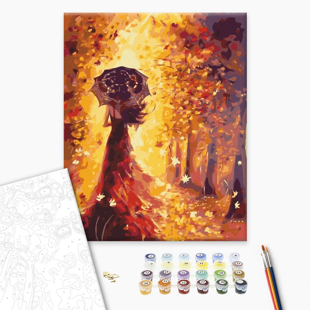 Painting by numbers Golden autumn (BS5582)