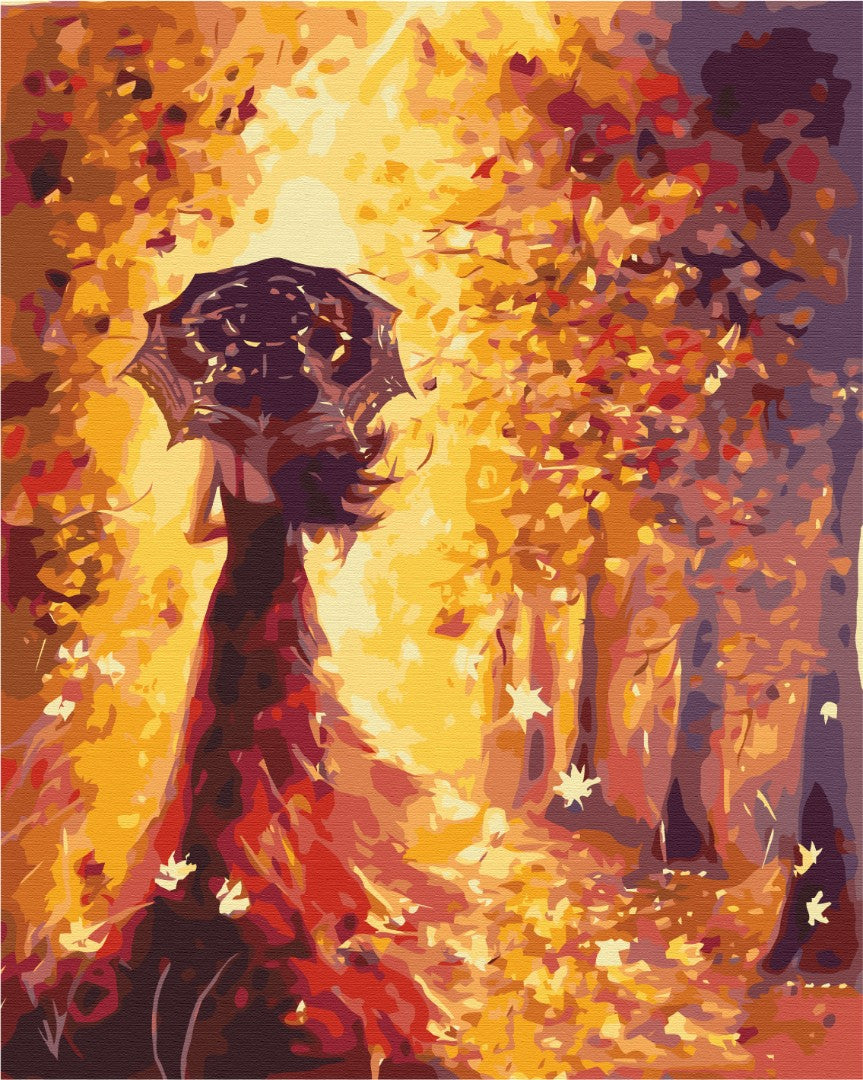 Painting by numbers Golden autumn (BS5582)