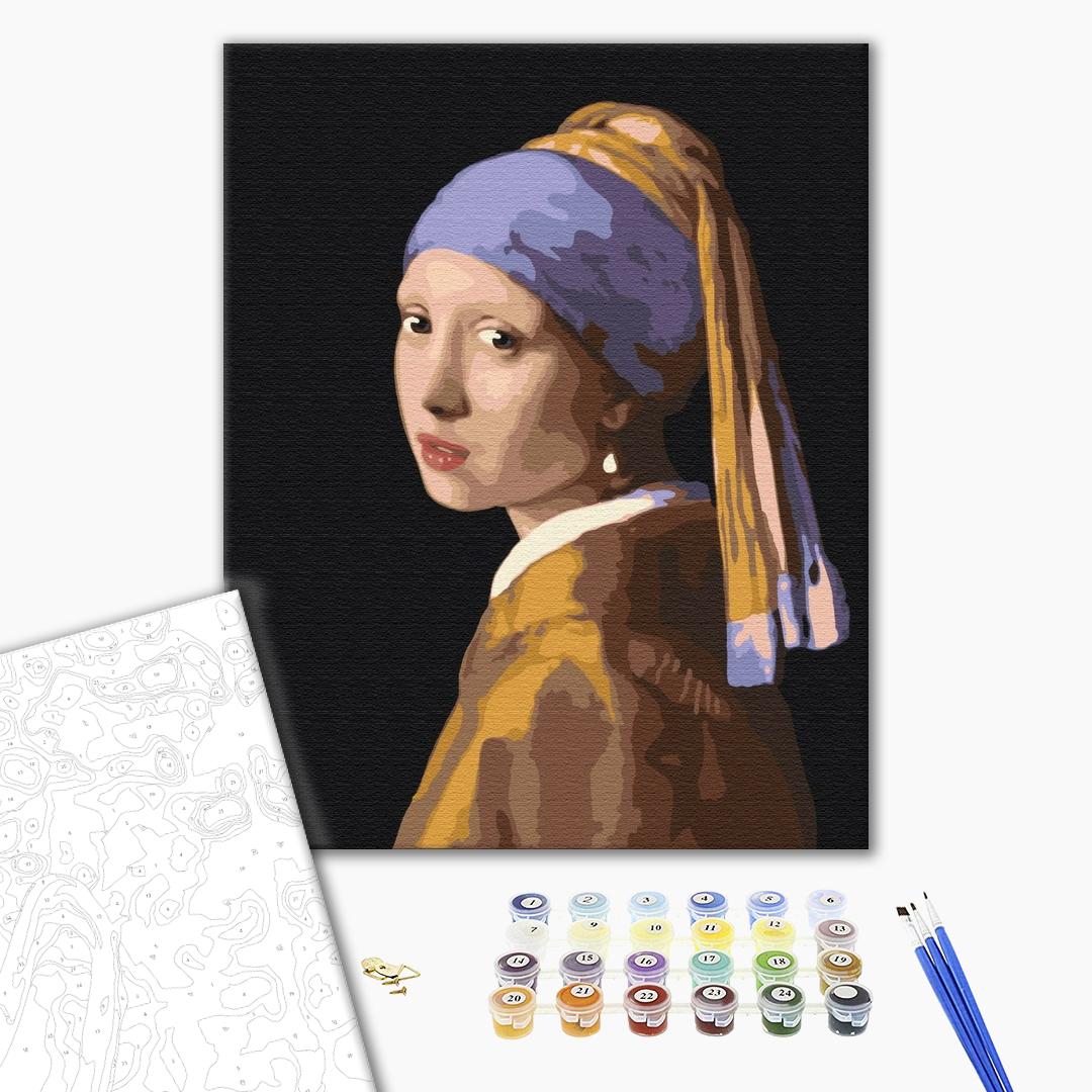 Painting by numbers Girl with a pearl earring (BS223)