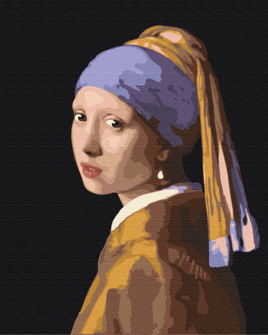 Painting by numbers Girl with a pearl earring (BS223)