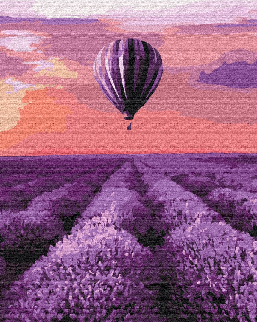 Painting by numbers Air ballon in Provance (BS32305)