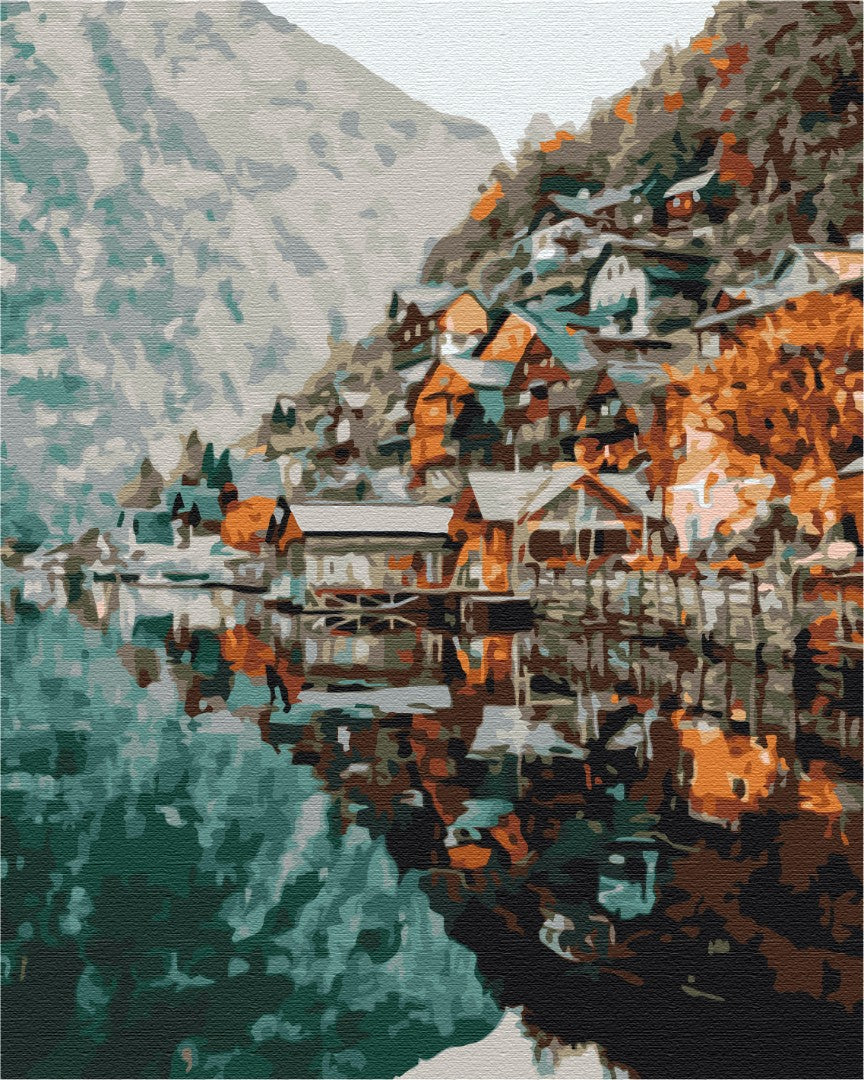 Картина по номерам Вид на Гельштатт (BS34803)
