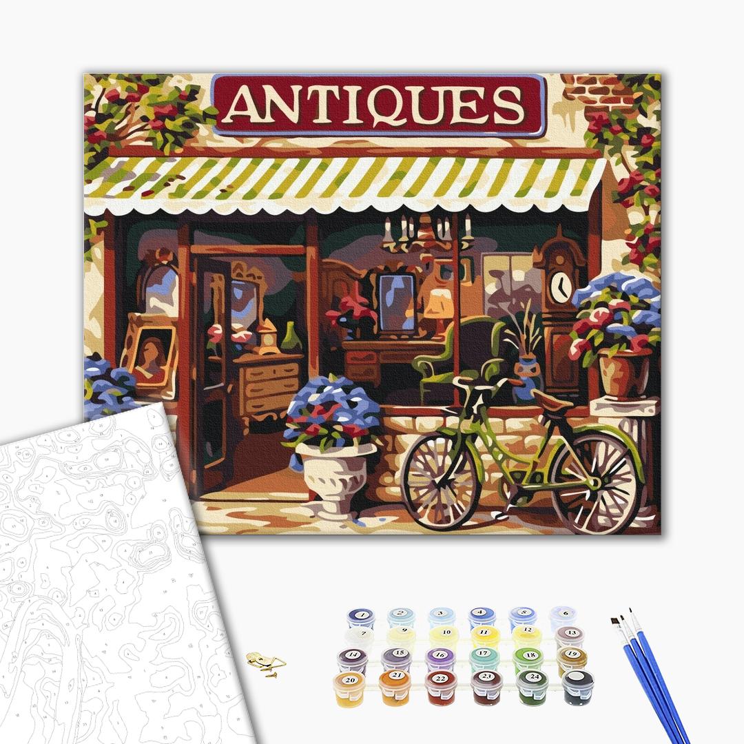Painting by numbers Antique shop (BS177)