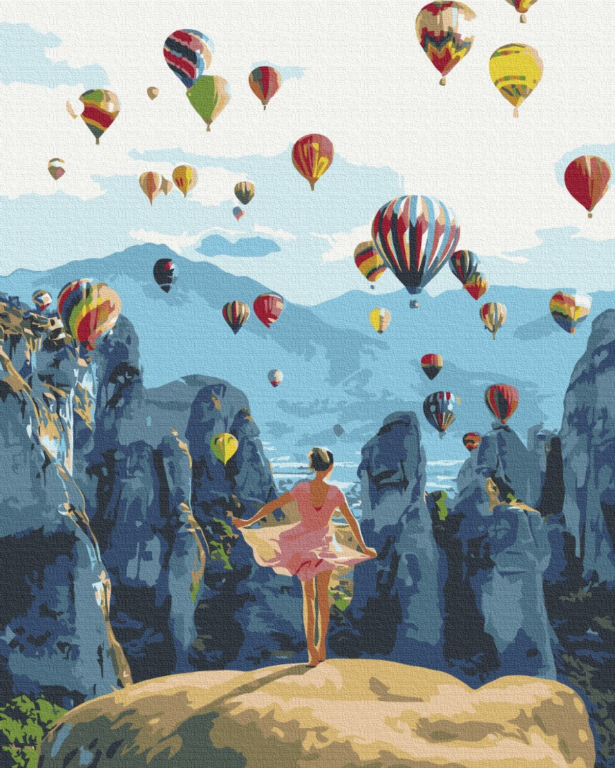 Painting by numbers Air dreams (BS34846)