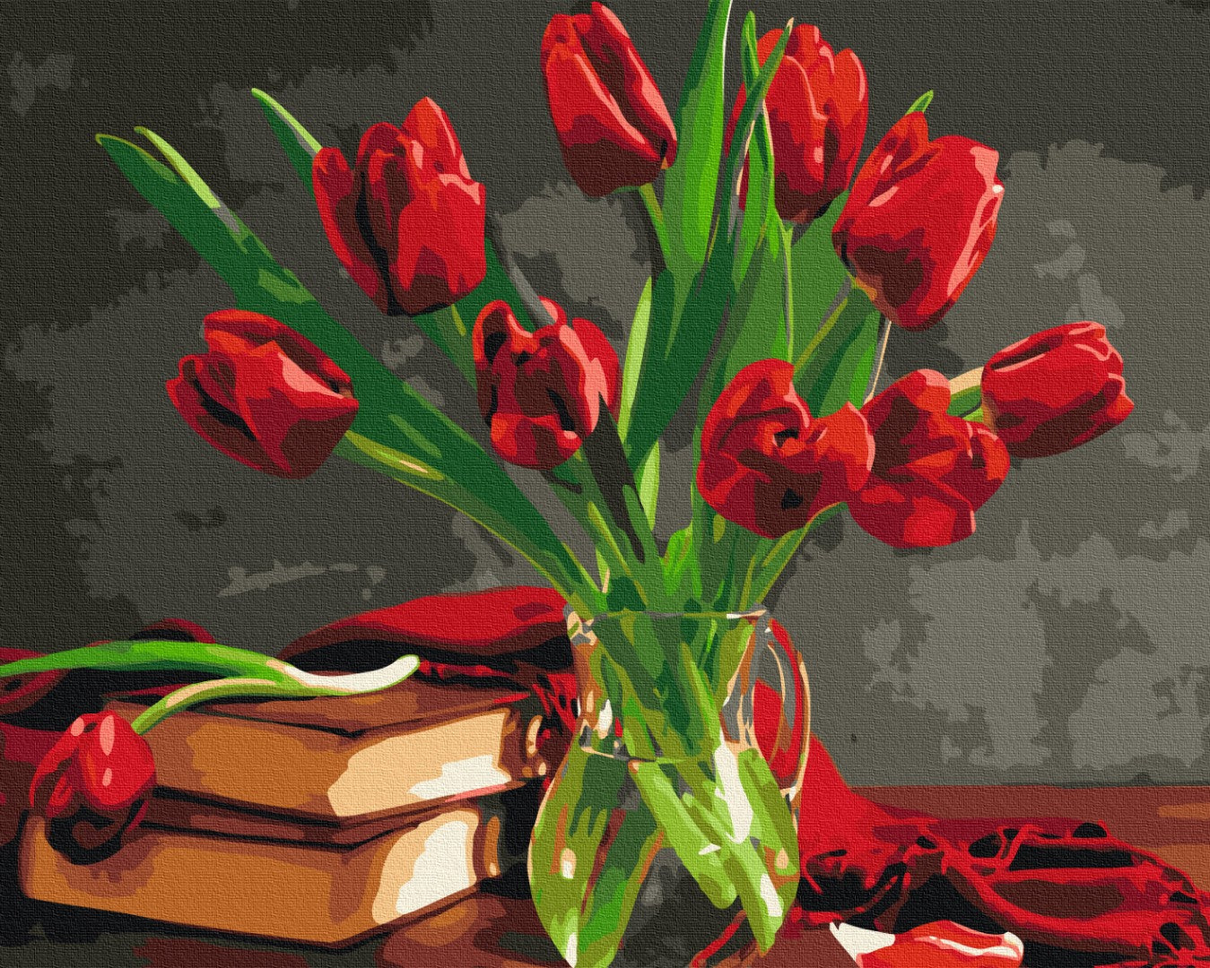 Painting by numbers Bouquet of tulips (BS8115)