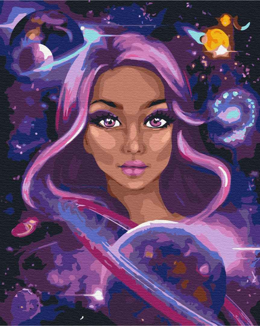 Painting by numbers Cosmic beauty (BS51911)