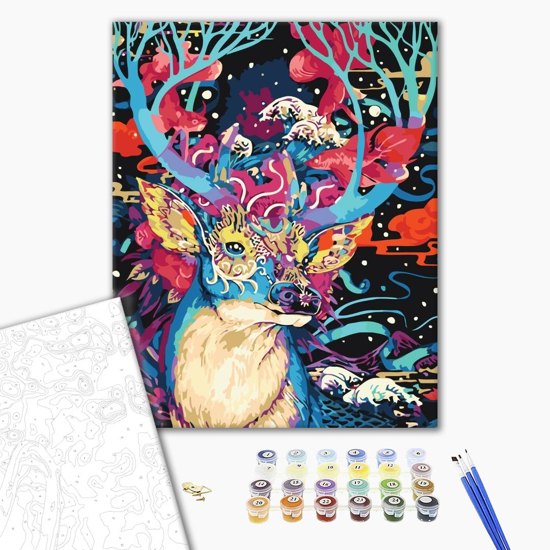 Painting by numbers Fantastic deer (BS9376)