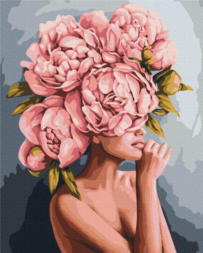 Painting by numbers A touch of peonies (BS51481)