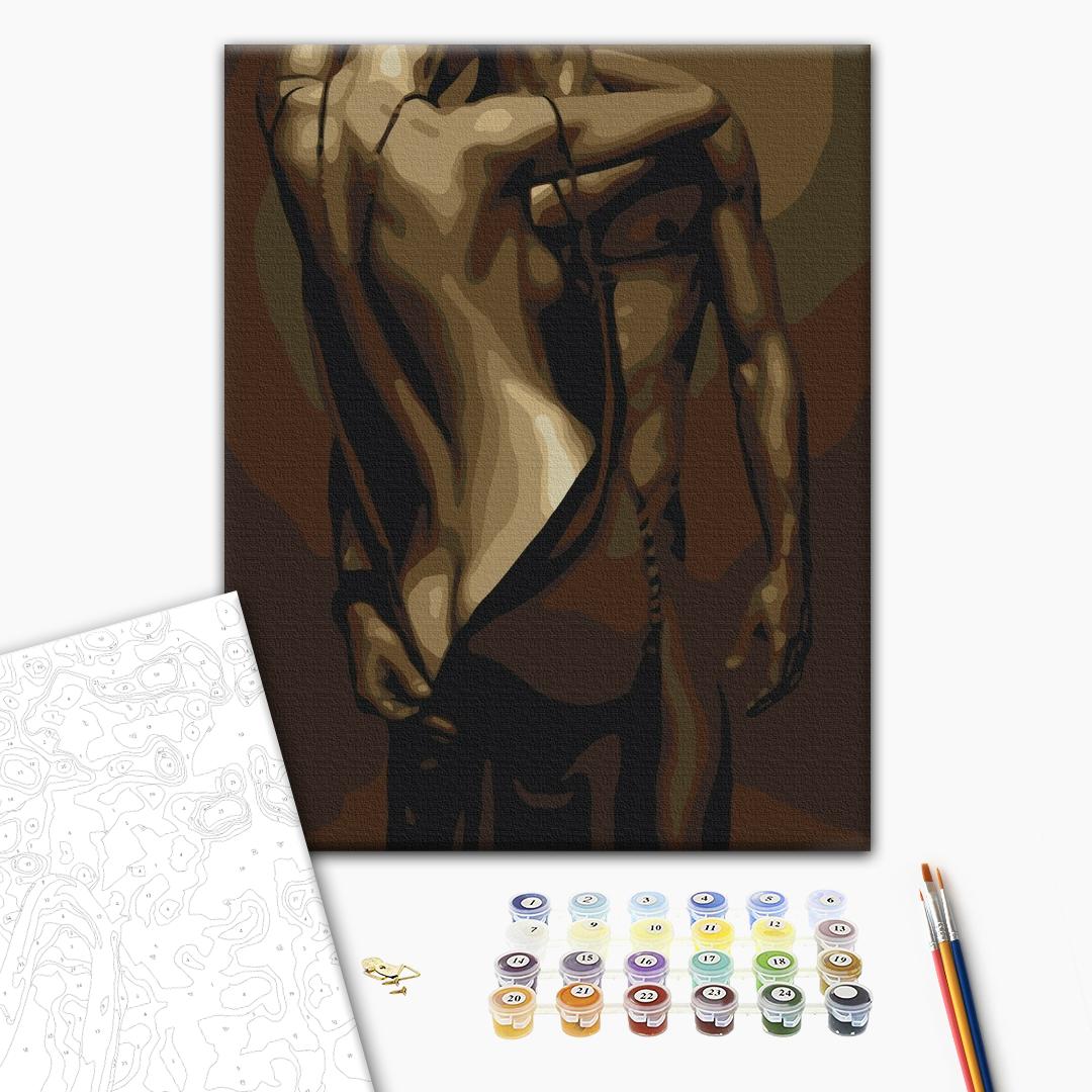 Painting by numbers Hot passion (BS24601)